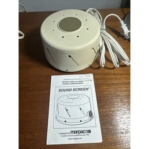 Marpac Sleep Mate 980A Sound Screen White Noise Machine 2 Speed